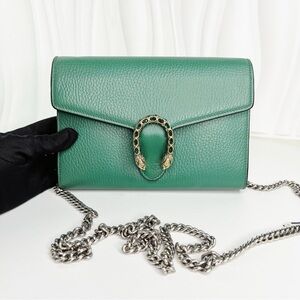 Gucci Dionysus Woc With Chain Green
